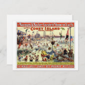Het belangrijkste Show op aarde op de Barnum en de Briefkaart (Voorkant / Achterkant)