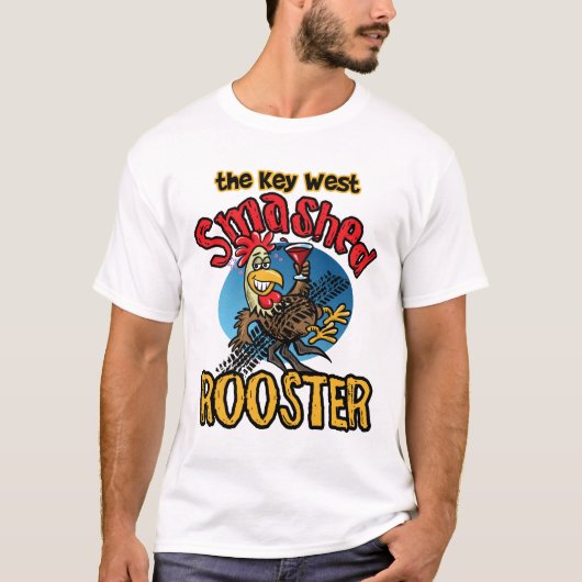 Het belangrijkste West Smashed Rooster - design #3 T-shirt (Voorkant)