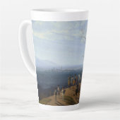 Het Beleg van Kosel-Wilhelm von Kobell Latte Mok (Linkerhoek)