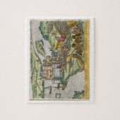 Het beleg van Louvain en het Heroïsme van Harman R Legpuzzel (Verticaal)