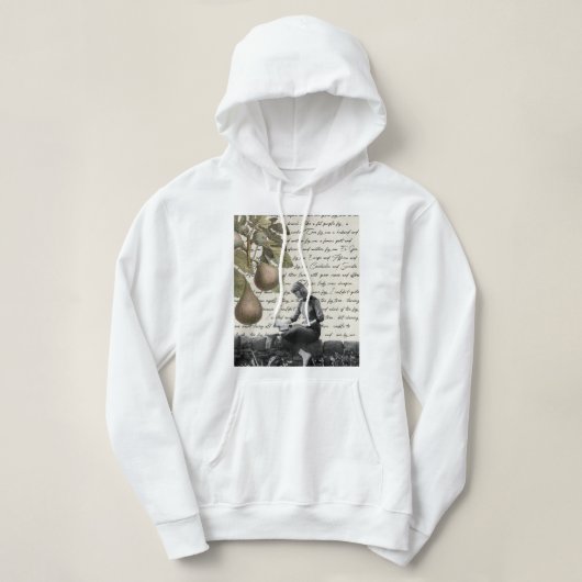 Het Bell Jar Fig Tree Quote Hoodie (Design voorkant)