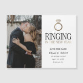 Het bellen in Nieuw Jaar sparen de Magnet van de F (Voorkant)