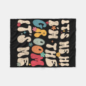 Het Ben Ik Hi Ik Ben De Bruidegom Het Ben Ik Trouw Fleece Deken (Voorkant (Horizontaal))