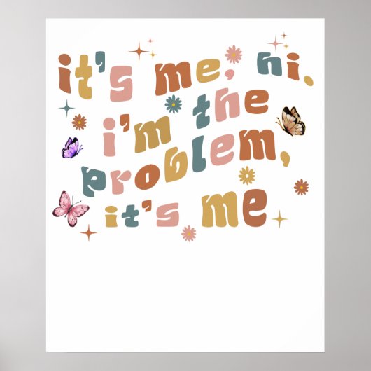 het ben ik hoi ik ben het probleem het ben ik.png poster (Voorkant)