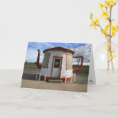 Het Benzinestation van de Koepel van de Theepot Kaart (Gele Bloem)