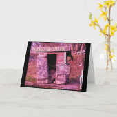 Het Benzinestation van Hillbilly Kaart (Gele Bloem)