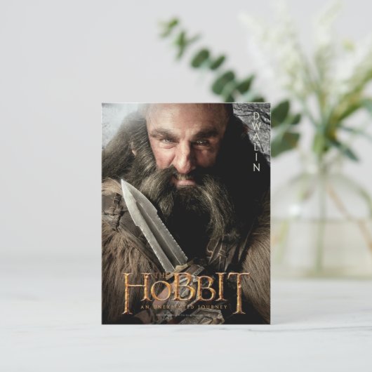 Het beperkte Kunstwerk van de Uitgave: Dwalin Briefkaart (Staand voorkant)