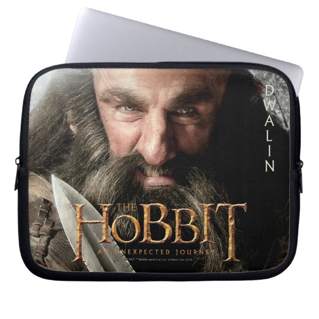 Het beperkte Kunstwerk van de Uitgave: Dwalin Laptop Sleeve (Voorkant)