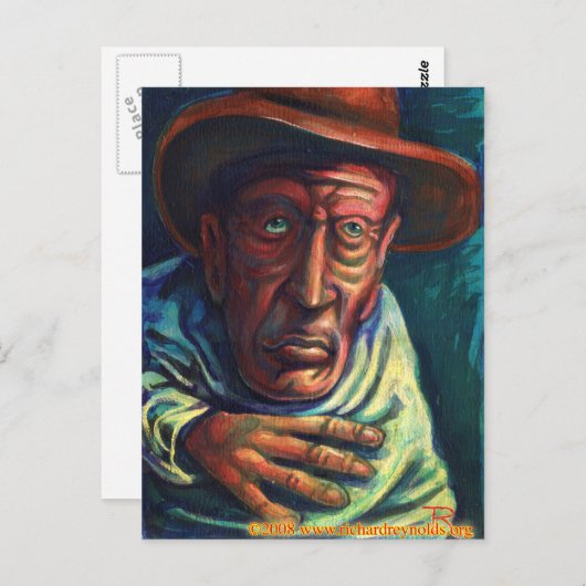 Het bereiken... briefkaart (Voorkant / Achterkant)