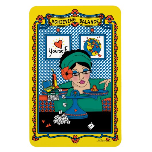 Het bereiken van Balance_B_4x6 de Koelmachine Magn Magneet (Verticaal)