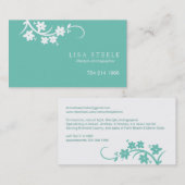 Het bereiken van de bloeiende Stm Visitekaartje (Voorkant / Achterkant)