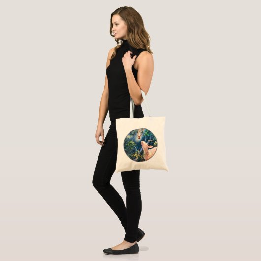 Het bereiken van de buckyball tote bag (Voorkant (model))