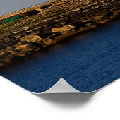 Het bereiken van de maan poster (Hoek)