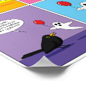 Het bereiken van de tegenovergestelde Goal Comic Poster (Hoek)