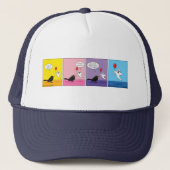 Het bereiken van de tegenovergestelde Goal Comic Trucker Pet (Voorkant)