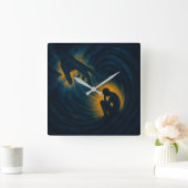 Het bereiken van God – Tijdloze Herinnering Vierkante Klok (Huis)