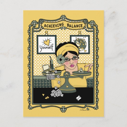 Het bereiken van het Briefkaart van Balans_C_Brief (Voorkant)