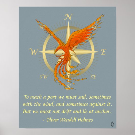 Het bereiken van het Poster van de Haven (Voorkant)