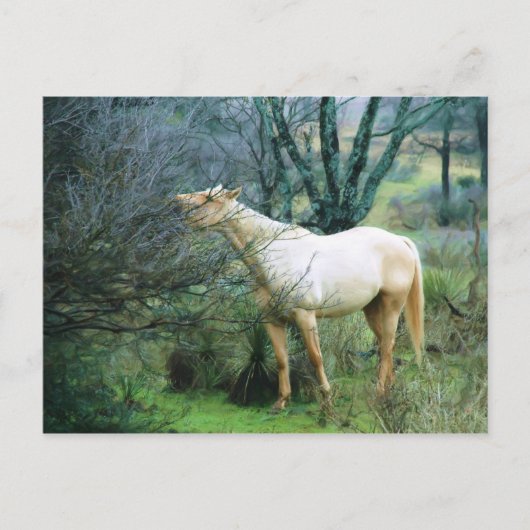 Het bereiken van hoog diner briefkaart (Voorkant)