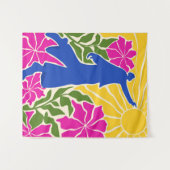 Het bereiken van voorbij grenzen wandkleed (Voorkant (horizontaal))