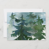 Het Berghuwelijk sparen de Datum met foto Save The Date (Achterkant)