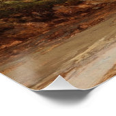 Het berglandschap van Silvretta - Ignaz Dorn Perfect Poster (Hoek)