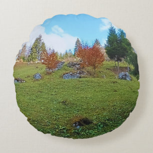 Het Bergweiland - Wilde Natuur Roemenië Rond Kussen