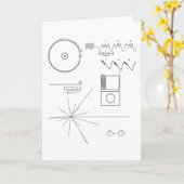 Het Bericht van de reiziger Kaart (Gele Bloem)