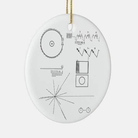 Het Bericht van de reiziger Keramisch Ornament (Rechts)