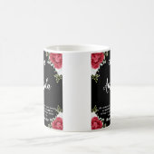 Het Bericht van de Valentijnse Naam van de douane  Koffiemok (Center)