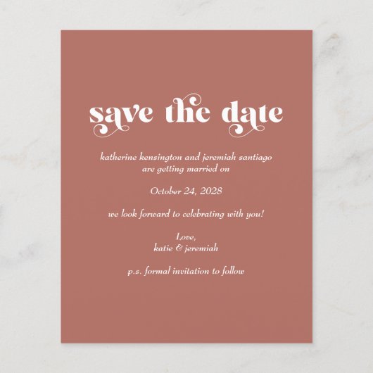 Het Berichten van de Typografie van de Retro van d (Achterkant)