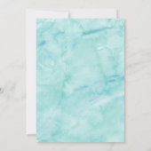 Het Berichten van de Waterverf van de Mint sparen  Kaart (Achterkant)