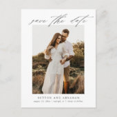 Het Berichten van het Manuscript van Elegant spare Aankondigingskaart (Voorkant)