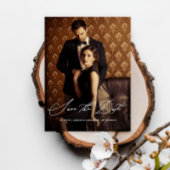 Het Berichten van het Manuscript van Elegant spare Briefkaart