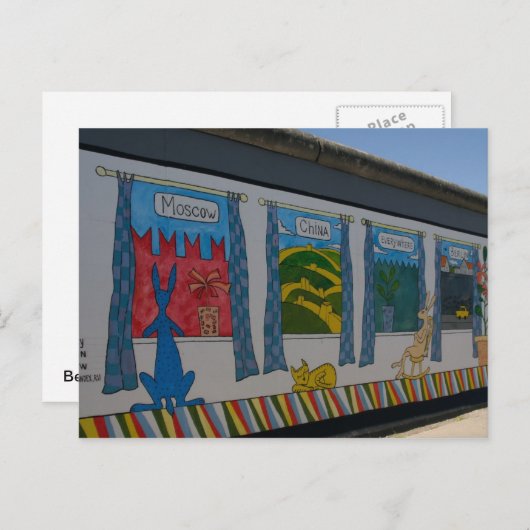 Het Berlijnse Briefkaart (Voorkant / Achterkant)