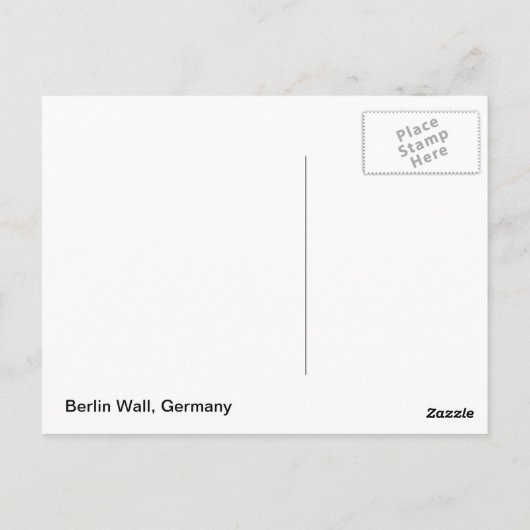 Het Berlijnse Briefkaart (Achterkant)