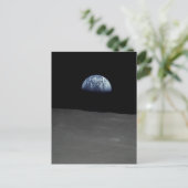 Het beroemde Afbeelding van de maan Briefkaart (Staand voorkant)