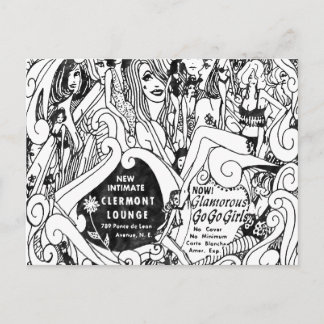 Het beroemde Briefkaart van de Lounge van Clairmon