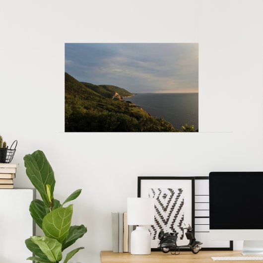 Het beroemde Cabot Trail Poster (Thuiskantoor)