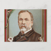 Het beroemde Louis Pasteur Portret Historisch Briefkaart (Voorkant)