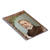 Het beroemde Louis Pasteur Portret Historisch Notitieboek (Rechterzijde)