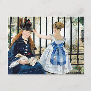 Het beroemde schilderij van Edouard Manet Briefkaart