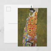 Het beroemde schilderij van Gustav Klimt's Hope II Briefkaart (Voorkant / Achterkant)
