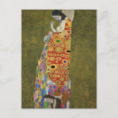 Het beroemde schilderij van Gustav Klimt's Hope II Briefkaart (Voorkant)