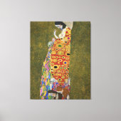 Het beroemde schilderij van Gustav Klimt's Hope II Canvas Afdruk (Voorkant)