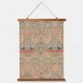 Het beroemde vogelpatroon van William morris Hangend Wandkleed (Voorkant)