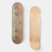 Het beroemde vogelpatroon van William morris Persoonlijk Skateboard (Voorkant)