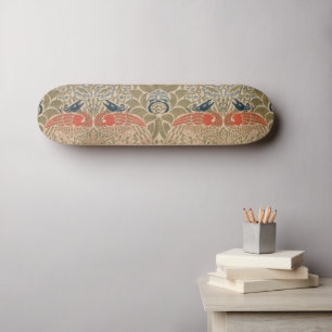 Het beroemde vogelpatroon van William morris Persoonlijk Skateboard