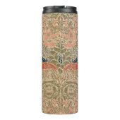 Het beroemde vogelpatroon van William morris Thermosbeker (Achterkant)
