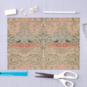 Het beroemde vogelpatroon van William morris Tissuepapier (Craft)